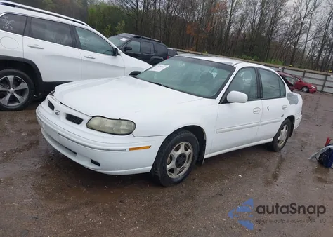 1998 Oldsmobile Cutlass Gl из США, поврежденный, VIN 1G3NB52M0W6310507